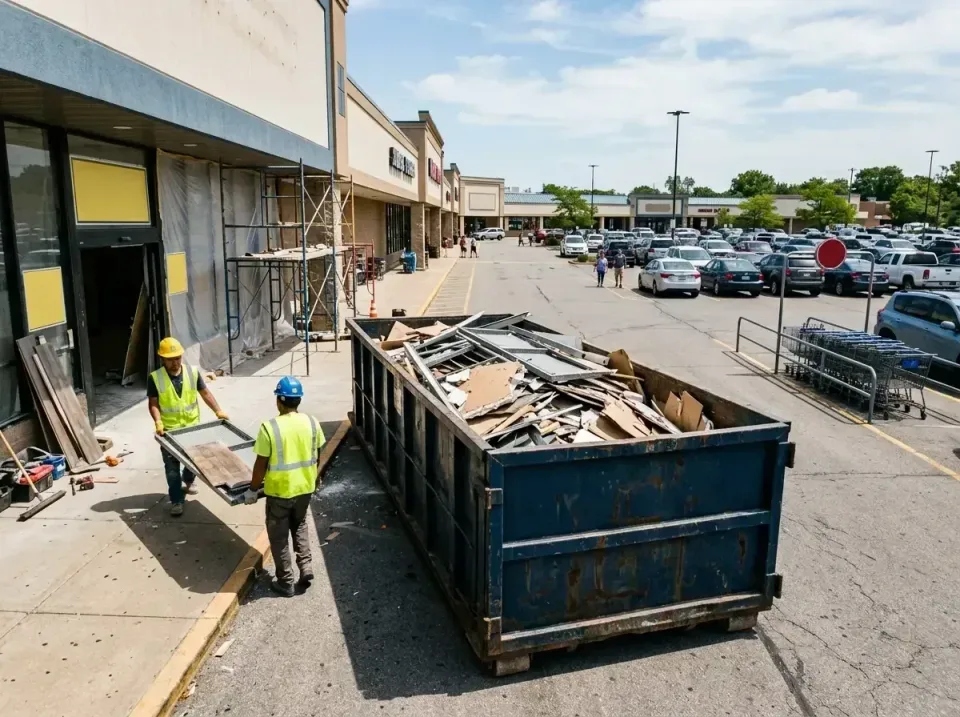retail-store-renovation-debris-003 — frequently asked questions, Roll-off Dumpster Rentals in Mount Sterling, IL